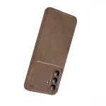 Samsung Galaxy A27 5g Auto Focus Karbon Kapak - Kahverengi-3