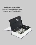 Gizli Kitap Kasa – Metal Gövdeli, Anahtarlı-3