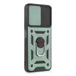 Xiaomi Redmi Note 12 5g Kılıf Pars Lens Yüzüklü Silikon - Yeşil-2