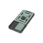 Xiaomi Redmi Note 12 5g Kılıf Pars Lens Yüzüklü Silikon - Yeşil-4