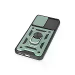 Xiaomi Redmi Note 12 5g Kılıf Pars Lens Yüzüklü Silikon - Yeşil-5