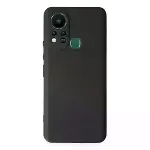 İnfinix Hot 11s Kılıf First Silikon - Siyah-1