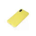 İphone X Kılıf First Silikon - Sarı-4