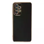 Samsung Galaxy A73 5g Kılıf Volet Silikon - Siyah-1