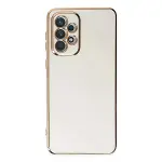 Samsung Galaxy A73 5g Kılıf Volet Silikon - Beyaz-1