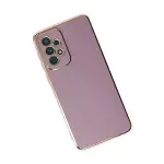 Samsung Galaxy A73 5g Kılıf Volet Silikon - Mor-2