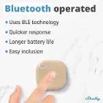 Blu Button Tough 1 Mokka – Smart Scene Bluetooth düğmesi, ev otomasyonu, IP54 sertifikalı, uzun menz-4