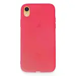 İphone Xr Kılıf First Silikon - Pembe-1