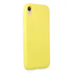 İphone Xr Kılıf First Silikon - Sarı-2