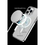 İphone 14 Pro Kılıf Tron Şeffaf Magsafe Kapak - Mavi-8