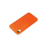 İphone Xr Kılıf First Silikon - Parlak Turuncu-3