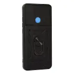Xiaomi Redmi 9c Kılıf Pars Lens Yüzüklü Silikon - Siyah-2