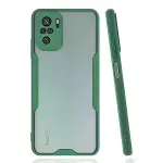 Xiaomi Redmi Note 10 Kılıf Platin Silikon - Yeşil-1