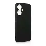 Realme C55 Kılıf First Silikon - Siyah-4