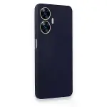 Realme C55 Kılıf First Silikon - Lacivert-2