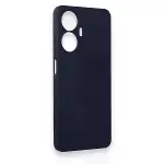 Realme C55 Kılıf First Silikon - Lacivert-4