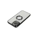 İphone 14 Pro Kılıf Slot Silikon - Siyah-5