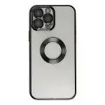 İphone 14 Pro Kılıf Slot Silikon - Siyah-1