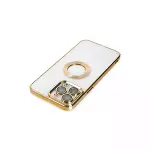 İphone 14 Pro Kılıf Slot Silikon - Gold-5