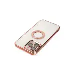 İphone 14 Pro Kılıf Slot Silikon - Rose Gold-5