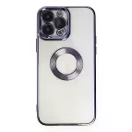 İphone 14 Pro Kılıf Slot Silikon - Mor-1