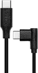 Type-C to Type-C ile Uyumlu iPhone ve Samsung ile Uyumlu Hızlı Şarj ve Data Kablosu 200 cm L Tipi Ga-1