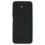 Huawei Nova Y70 Kılıf First Silikon - Siyah-1