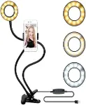 Led Ring Light Youtuber Light Stüdyo Işığı Akrobat Selfie Led Masa Lambası 3 in 1 Set-1