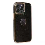 İphone 14 Pro Max Kılıf Snake Kapak - Siyah-1