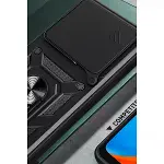 Xiaomi Mi 14t Pro Kılıf Pars Lens Yüzüklü Silikon - Lacivert-2
