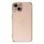 İphone 14 Kılıf Volet Silikon - Pembe-2