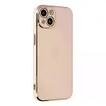 İphone 14 Kılıf Volet Silikon - Pembe-1
