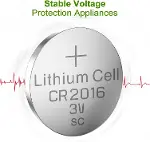 CR2016 Pil 5'li Paket Lityum Düğme Pil 3V 2016-2