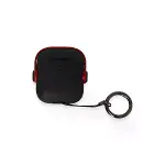Airpods 2 (2.nesil) Cool Kılıf - Siyah-kırmızı-1