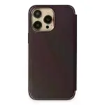 İphone 14 Pro Kılıf Dolpin Kapaklı - Derin Mor-3