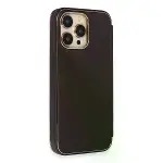 İphone 14 Pro Kılıf Dolpin Kapaklı - Derin Mor-4