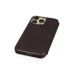 İphone 14 Pro Kılıf Dolpin Kapaklı - Derin Mor-5