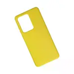 Samsung Galaxy S20 Ultra Kılıf Nano İçi Kadife Silikon - Sarı-2