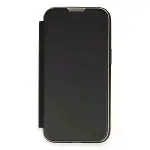 İphone 14 Pro Max Kılıf Dolpin Kapaklı - Siyah-2