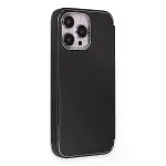 İphone 14 Pro Max Kılıf Dolpin Kapaklı - Siyah-4