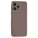 Xiaomi Poco M6 Pro 5g Kılıf Volet Silikon - Mor-1