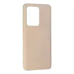 Samsung Galaxy S20 Ultra Kılıf Nano İçi Kadife Silikon - Pudra-3
