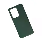Samsung Galaxy S20 Ultra Kılıf Nano İçi Kadife Silikon - Koyu Yeşil-2