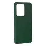 Samsung Galaxy S20 Ultra Kılıf Nano İçi Kadife Silikon - Koyu Yeşil-3
