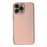 İphone 14 Pro Kılıf Volet Silikon - Pembe-2