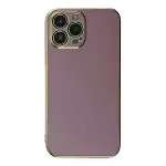 İphone 14 Pro Kılıf Volet Silikon - Mor-2