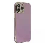 İphone 14 Pro Kılıf Volet Silikon - Mor-1