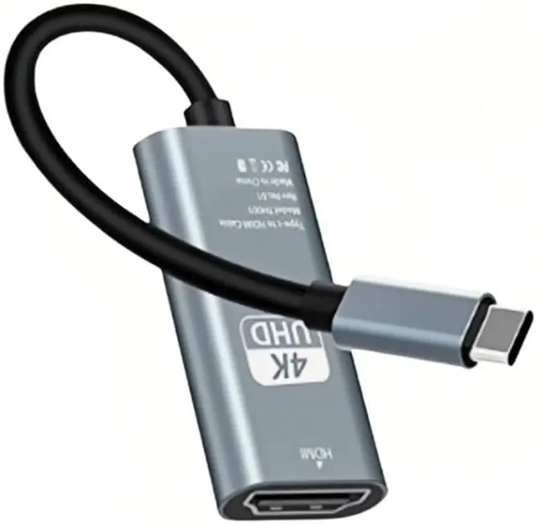 Type-C to HDMI Kablo, 4K 30Hz Yüksek Hızlı, Tip C to hdmi Kablo USB C to HDMI Görüntü Aktarım Kablo-1