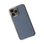 İphone 14 Pro Max Kılıf Volet Silikon - Mavi-3