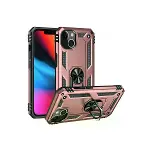 İphone 13 Kılıf Sofya Yüzüklü Silikon Kapak - Rose-2